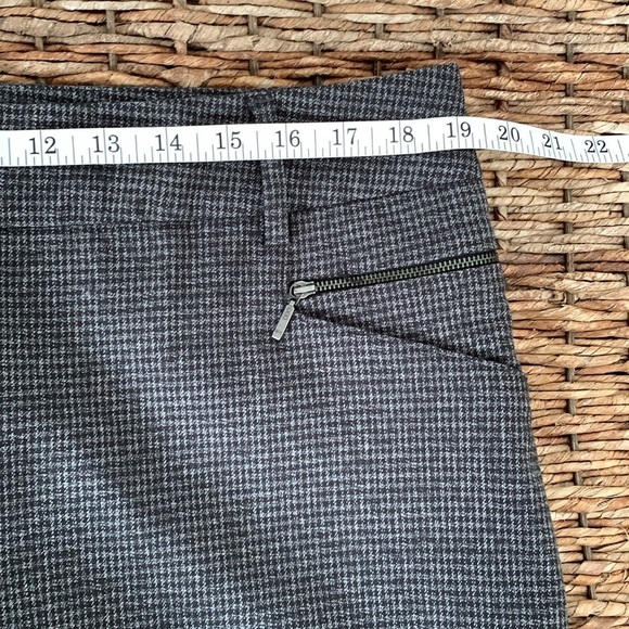 NWOT Penn. Gray Checkered Trousers 18 - Picture 6 of 12
